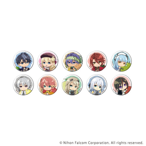 『英雄伝説 界の軌跡』缶バッジ01/BOX(全10種)(ミニキャライラスト)