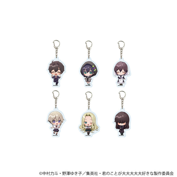 『君のことが大大大大大好きな100人の彼女』アクリルキーホルダー07/BOX(全6種)(ミニキャライラスト)