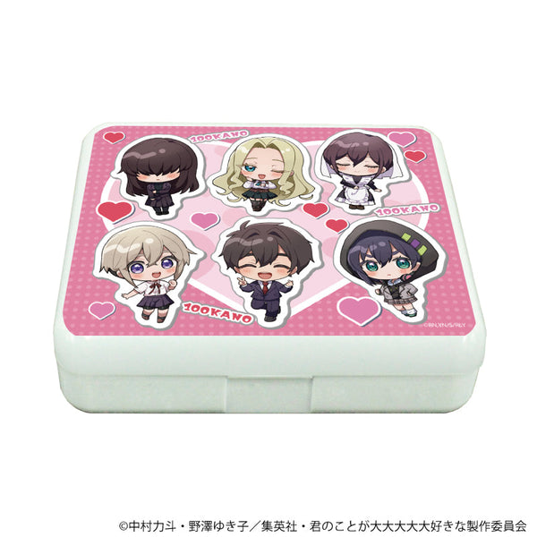 『君のことが大大大大大好きな100人の彼女』小物ケース02/集合デザイン(ミニキャライラスト)