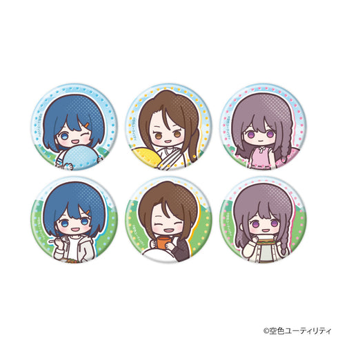 『空色ユーティリティ』缶バッジ04/BOX(全6種)(POP Artイラスト)