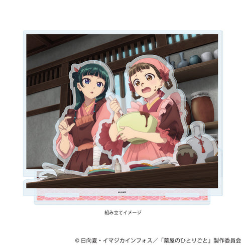 『薬屋のひとりごと』プレミアムアクリルジオラマプレート バレンタインビジュアル