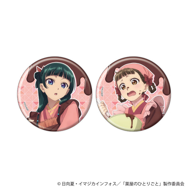 『薬屋のひとりごと』缶バッジ2個セット バレンタインビジュアル