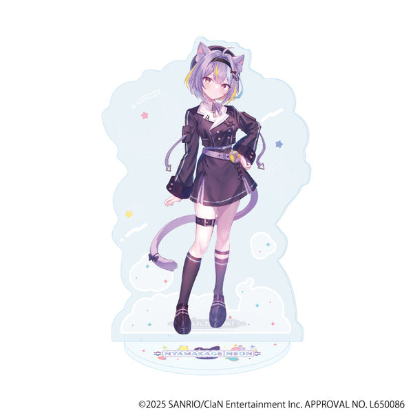 『にゃんたじあ!』アクリルスタンド12/若魔影ネオン 2025誕生日ver.(公式イラスト)