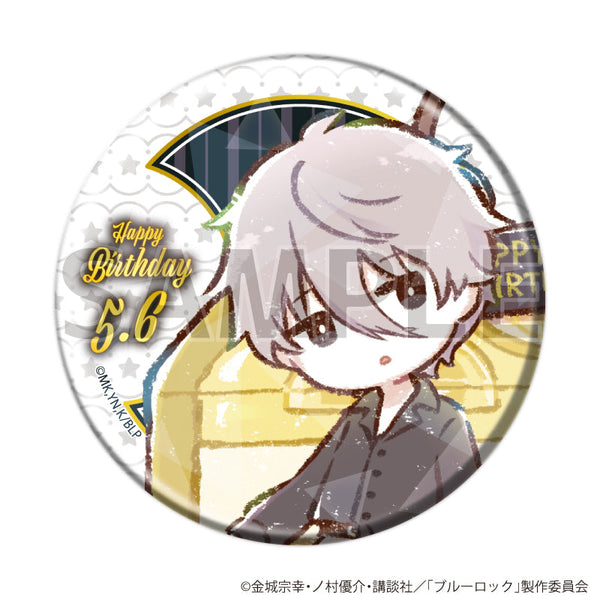 『ブルーロック』ホログラム缶バッジ(57mm)07/誕生日ver. 凪 誠士郎(グラフアートイラスト)