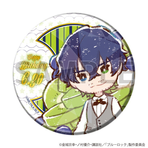 『ブルーロック』ホログラム缶バッジ(57mm)09/誕生日ver. オリヴァ・愛空(グラフアートイラスト)【202608再販】