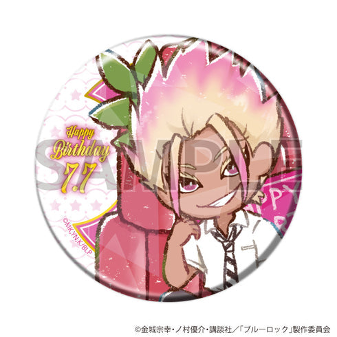 『ブルーロック』ホログラム缶バッジ(57mm)10/誕生日ver. 士道 龍聖(グラフアートイラスト)【202608再販】