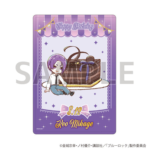 『ブルーロック』キャラクリアケース20/誕生日ver. 御影 玲王(グラフアートイラスト)【202608再販】