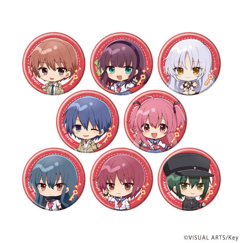『Angel Beats!』缶バッジ02/ブラインド(全8種)(ミニキャライラスト)【BOX】【202608再販】