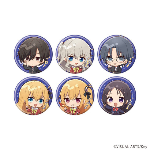 『Charlotte』缶バッジ01/ブラインド(全6種)(ミニキャライラスト)【BOX】【202608再販】