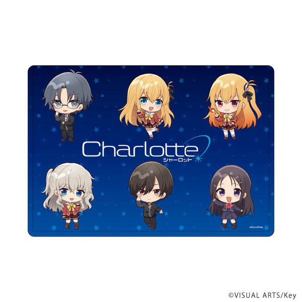『Charlotte』キャラクリアケース01/整列デザイン(ミニキャライラスト)