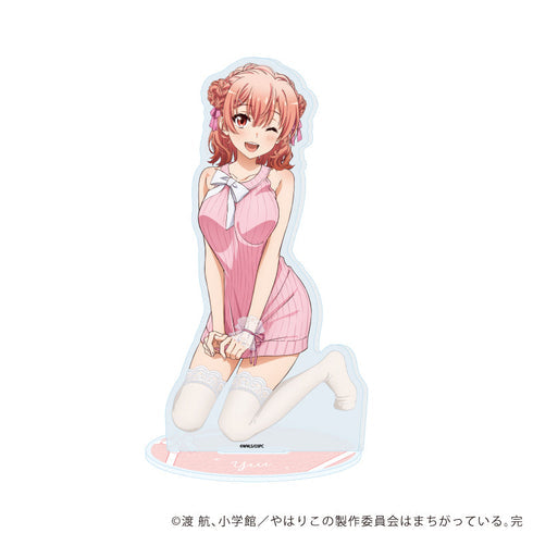 『やはり俺の青春ラブコメはまちがっている。完』アクリルスタンド02/ニットver. 由比ヶ浜結衣(描き下ろしイラスト)【202607再販】