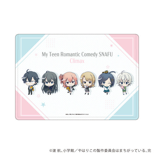 『やはり俺の青春ラブコメはまちがっている。完』キャラクリアケース03/ぬいぐるみver. 集合デザイン(ミニキャライラスト)