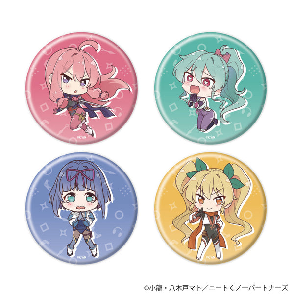 『ニートくノ一となぜか同棲はじめました』缶バッジ01/BOX(全4種)(公式イラスト)