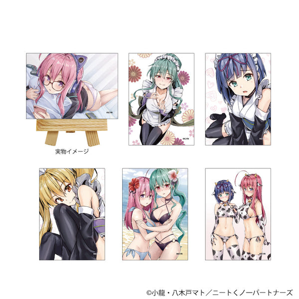 『ニートくノ一となぜか同棲はじめました』キャンバスボードミニ01/コンプリートセット(全6種)(公式イラスト)
