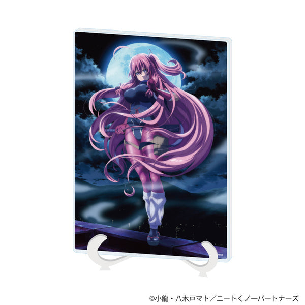 『ニートくノ一となぜか同棲はじめました』アクリルアートボード(A5サイズ)01/出浦白津莉(公式イラスト)