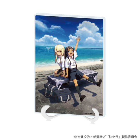 『沖縄で好きになった子が方言すぎてツラすぎる』アクリルアートボード(A5サイズ)01/喜屋武 飛夏&比嘉 夏菜(公式イラスト)