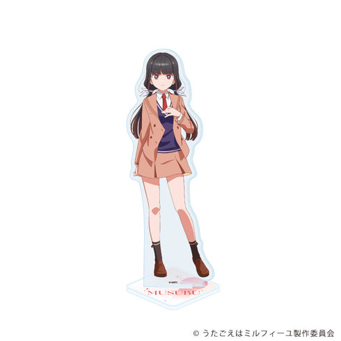 『うたごえはミルフィーユ』アクリルスタンド」02/繭森結(公式イラスト)