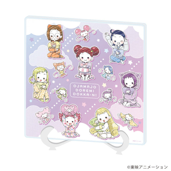 『おジャ魔女どれみドッカ~ン!』アクリルアートボード19/集合デザイン パジャマver.(グラフアートイラスト)