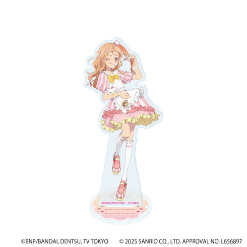 『アイカツスターズ!×サンリオキャラクターズ』アクリルスタンド03/香澄真昼×シュガーバニーズ(コラボイラスト(等身))