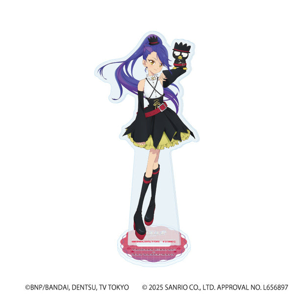 『アイカツスターズ!×サンリオキャラクターズ』アクリルスタンド07/如月ツバサ×バッドばつ丸(コラボイラスト(等身))