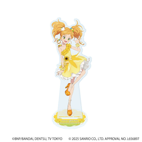 『アイカツスターズ!×サンリオキャラクターズ』アクリルスタンド08/二階堂ゆず×コロコロクリリン(コラボイラスト(等身))