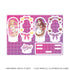 『アイカツスターズ!×サンリオキャラクターズ』プレミアム アクリルジオラマプレート03/C ver.(コラボイラスト(等身))