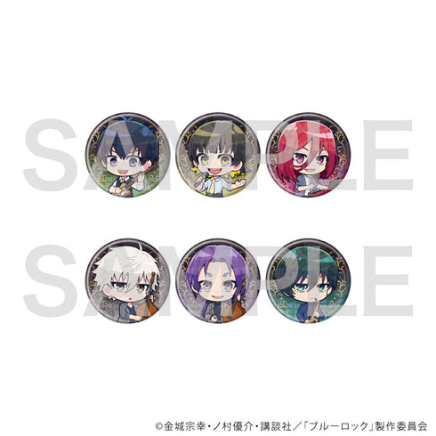 『ブルーロック』ホログラム缶バッジ(57mm)14/バンドver. BOX(全6種)(ミニキャライラスト)