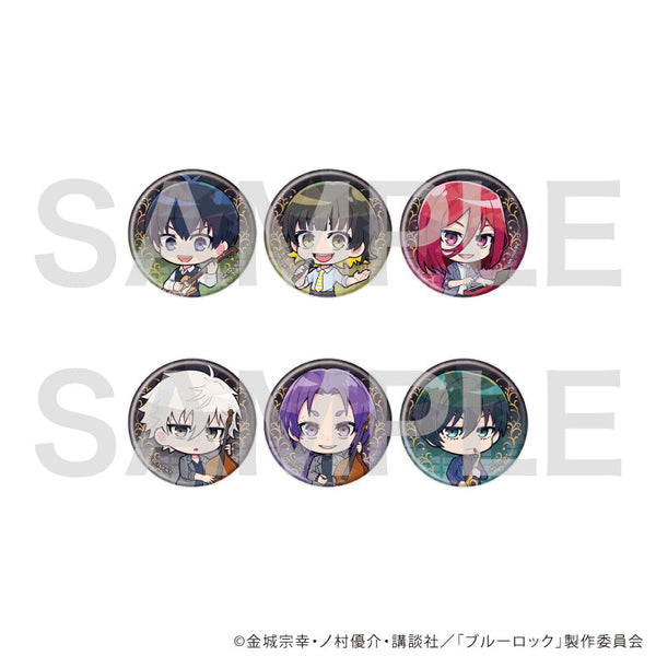 『ブルーロック』ホログラム缶バッジ(57mm)14/バンドver. BOX(全6種)(ミニキャライラスト)