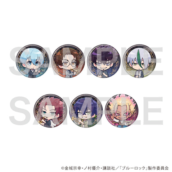 『ブルーロック』ホログラム缶バッジ(57mm)15/バンドver. BOX(全7種)(ミニキャライラスト)