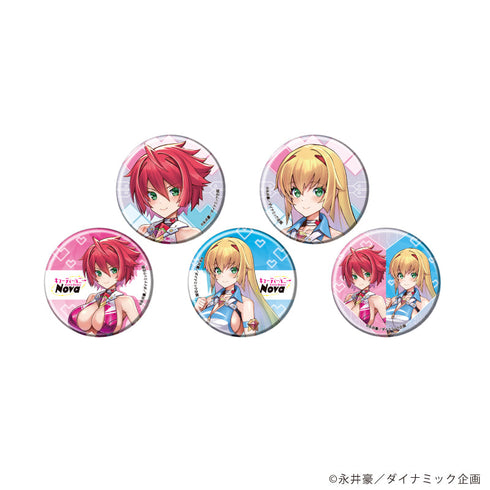 『キューティーハニーNova』缶バッジ01/BOX(全5種)(公式イラスト)