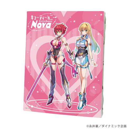 『キューティーハニーNova』キャンバスボード03/キューティーハニー&如月ハニー(公式イラスト)