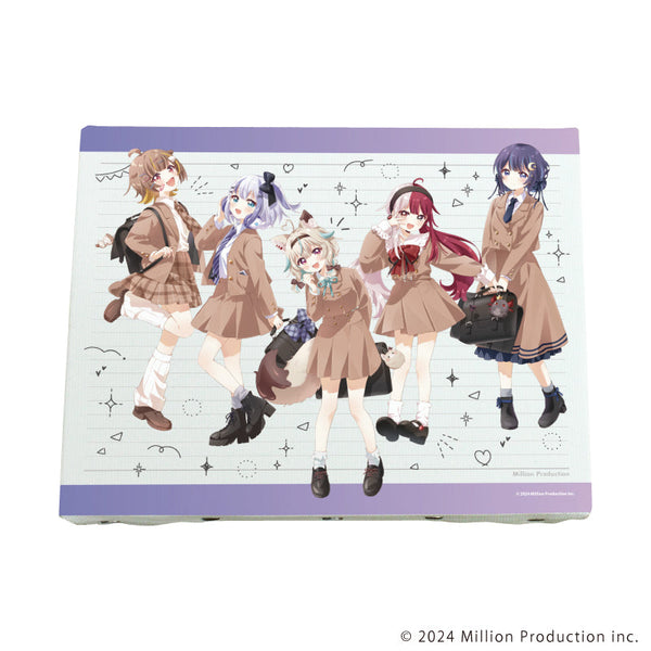 『Million Production』キャンバスボード01/集合イラスト 制服風衣装ver.(描き起こしイラスト)