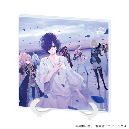 『魔女大戦 32人の異才の魔女は殺し合う』アクリルアートボード01/一枚絵デザイン(公式イラスト)