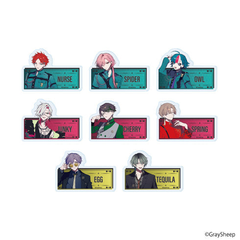 『Gray Sheep』おなまえアクリルプレートバッジ02/ブラインド(全8種)(公式イラスト)【BOX】【202607再販】