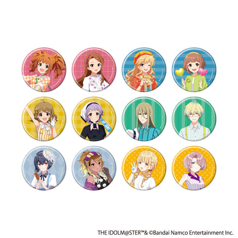 『アイドルマスターシリーズ×西武園ゆうえんち レトロフェス』缶バッジ01/コンプリートセット(全12種)