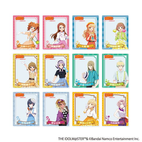 『アイドルマスターシリーズ×西武園ゆうえんち レトロフェス』アクリルカード01/コンプリートセット(全12種)