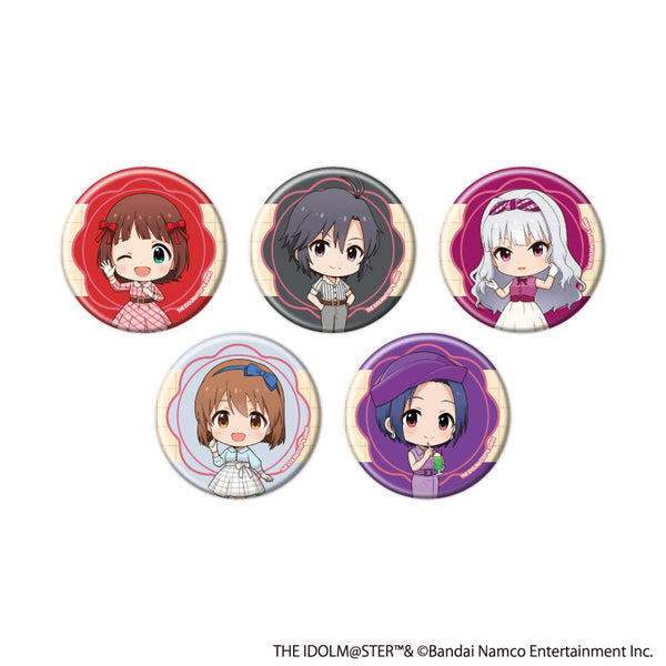 『アイドルマスターシリーズ×西武園ゆうえんち レトロフェス』缶バッジ02/アイドルマスター コンプリートセット(全5種)