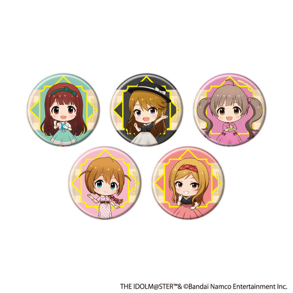『アイドルマスターシリーズ×西武園ゆうえんち レトロフェス』缶バッジ04/アイドルマスター ミリオンライブ! コンプリートセット(全5種)