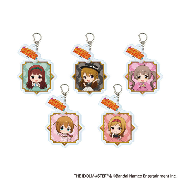 『アイドルマスターシリーズ×西武園ゆうえんち レトロフェス』パーツ付きアクリルキーホルダー03/アイドルマスター ミリオンライブ! コンプリートセット(全5種)