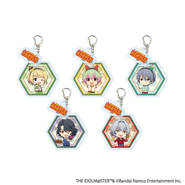 『アイドルマスターシリーズ×西武園ゆうえんち レトロフェス』パーツ付きアクリルキーホルダー04/アイドルマスター SideM コンプリートセット(全5種)