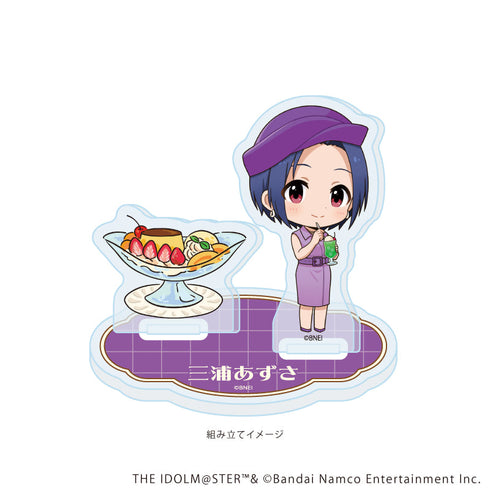 『アイドルマスターシリーズ×西武園ゆうえんち レトロフェス』アクリルスタンドプレート05/三浦 あずさ