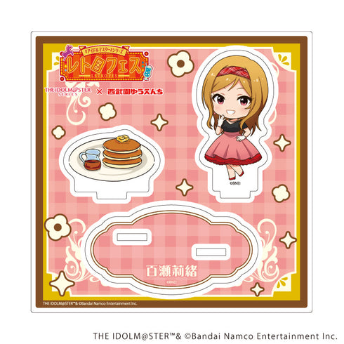 『アイドルマスターシリーズ×西武園ゆうえんち レトロフェス』アクリルスタンドプレート15/百瀬 莉緒