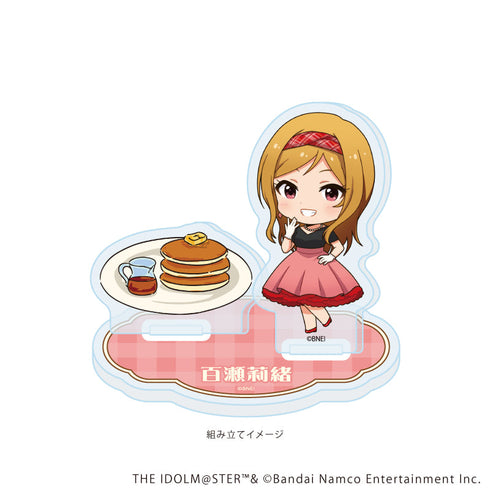 『アイドルマスターシリーズ×西武園ゆうえんち レトロフェス』アクリルスタンドプレート15/百瀬 莉緒