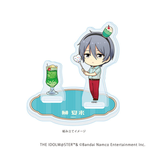 『アイドルマスターシリーズ×西武園ゆうえんち レトロフェス』アクリルスタンドプレート18/榊 夏来