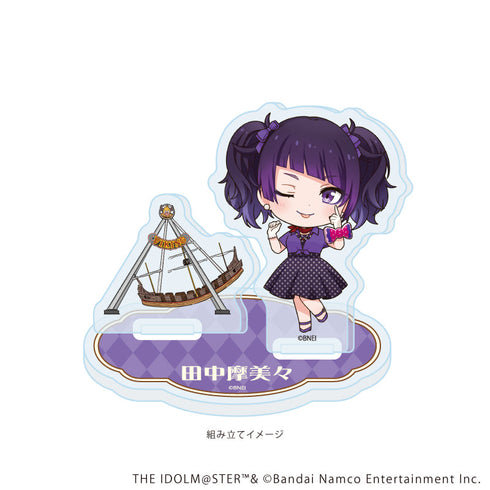 『アイドルマスターシリーズ×西武園ゆうえんち レトロフェス』アクリルスタンドプレート22/田中 摩美々