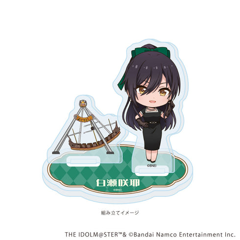 『アイドルマスターシリーズ×西武園ゆうえんち レトロフェス』アクリルスタンドプレート23/白瀬 咲耶