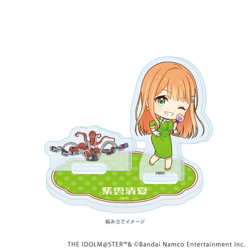 『アイドルマスターシリーズ×西武園ゆうえんち レトロフェス』アクリルスタンドプレート29/紫雲 清夏