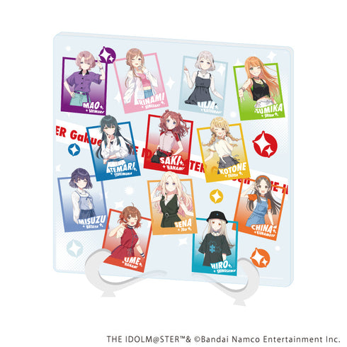 『学園アイドルマスター』アクリルアートボード01/ストリートファッションver.(描き下ろしイラスト)