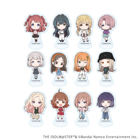 『学園アイドルマスター』アクリルぷちスタンド04/ストリートファッションver. BOX(全12種)(ミニキャライラスト)