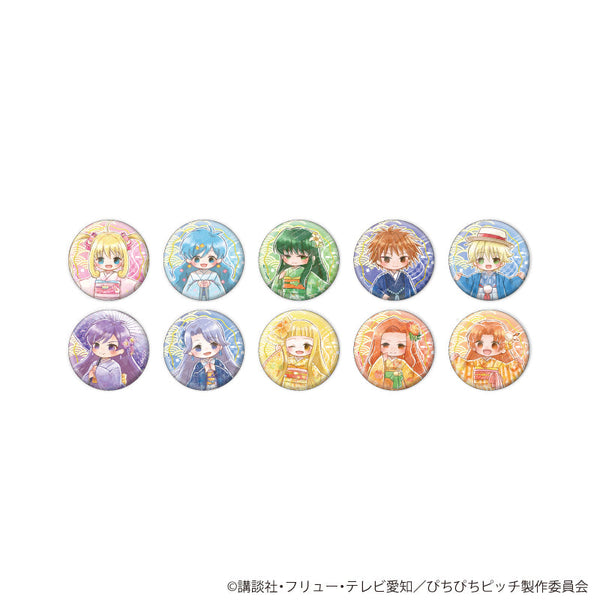 『マーメイドメロディーぴちぴちピッチ』ホログラム缶バッジ(65mm)05/和服ver. BOX(全10種)(グラフアートイラスト)